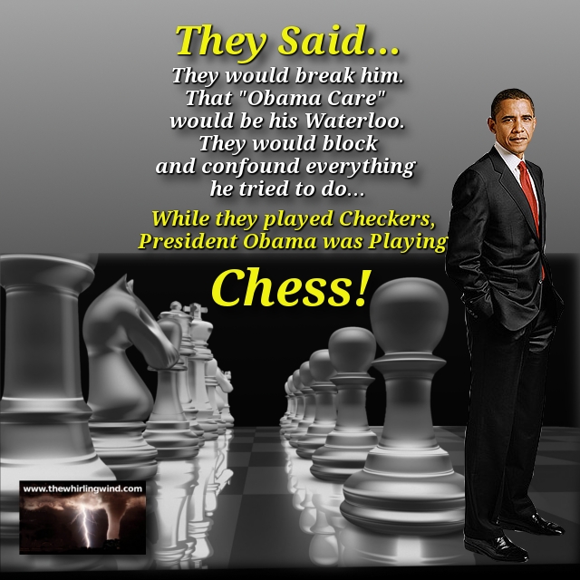 President Obama Plays Chess Meme