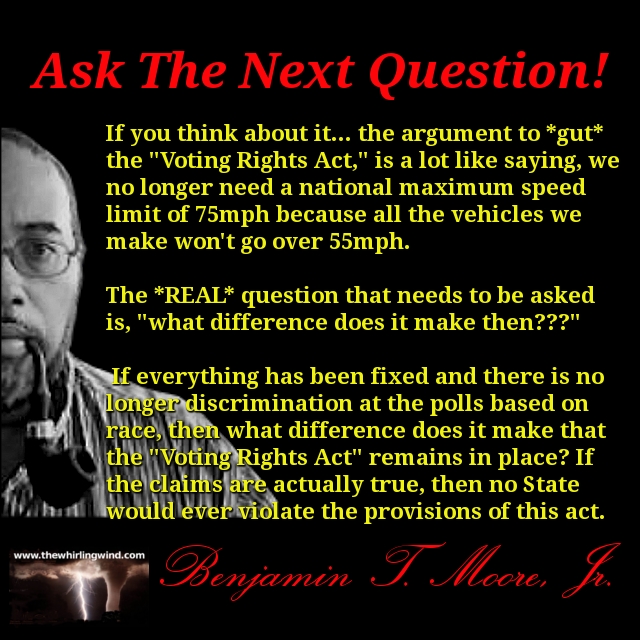 Ask The Next Question!