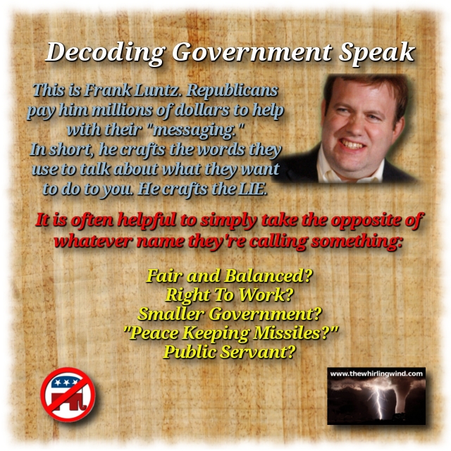 Decoding Government Speak Meme