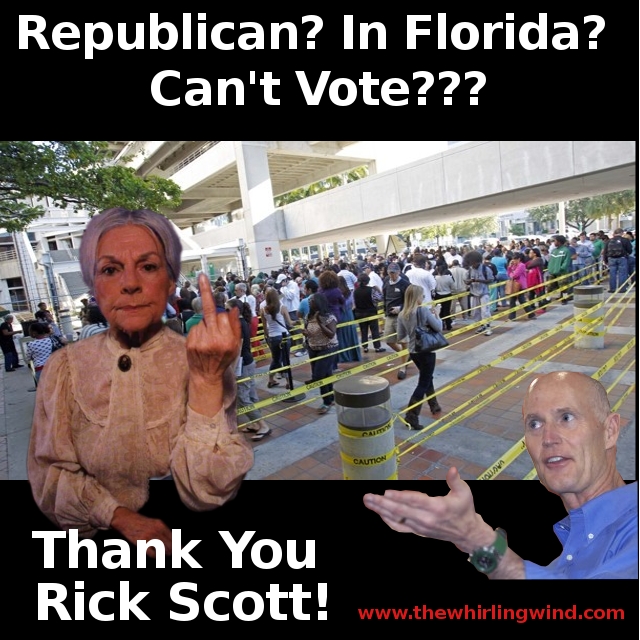 Rick Scott's Florida Voting Mess