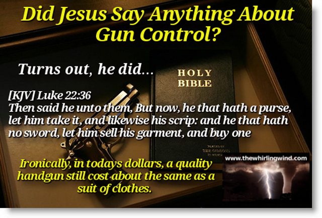 Jesus Gun Control Meme