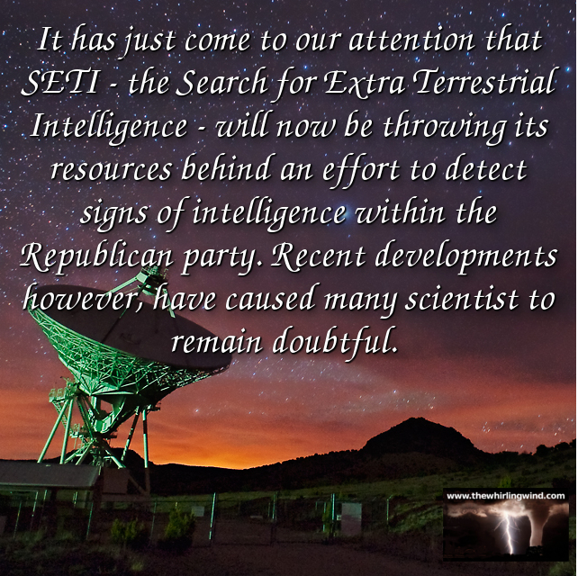 Gallery - SETI Republican Meme