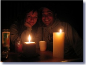 Power Outage Blackout Candles