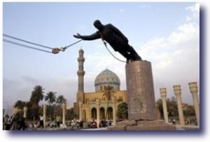 Rule By Fear - Saddam Statue Toppled